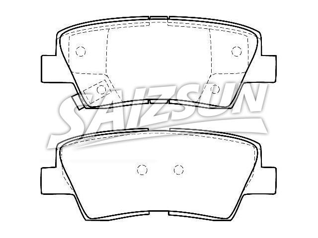 刹车片 Brake Pad Set:58302-3KA31
