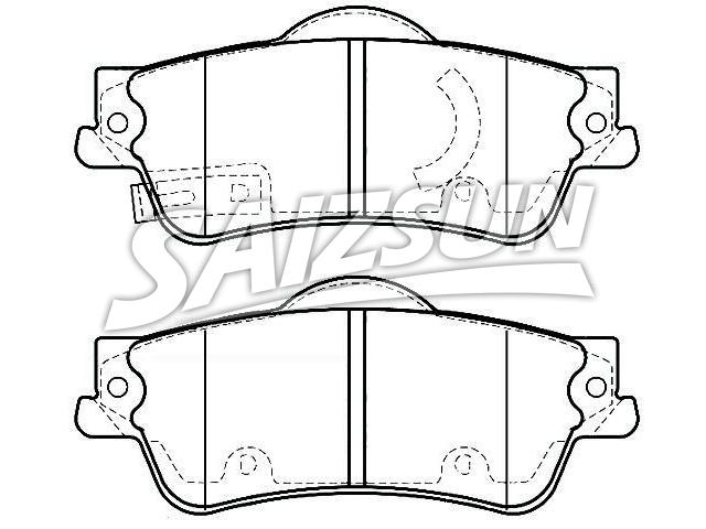 刹车片 Brake Pad Set:92206845