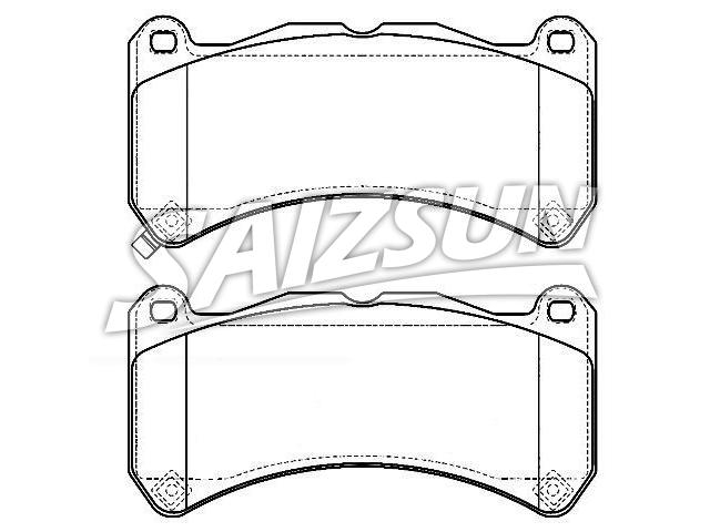 刹车片 Brake Pad Set:04465-0W120
