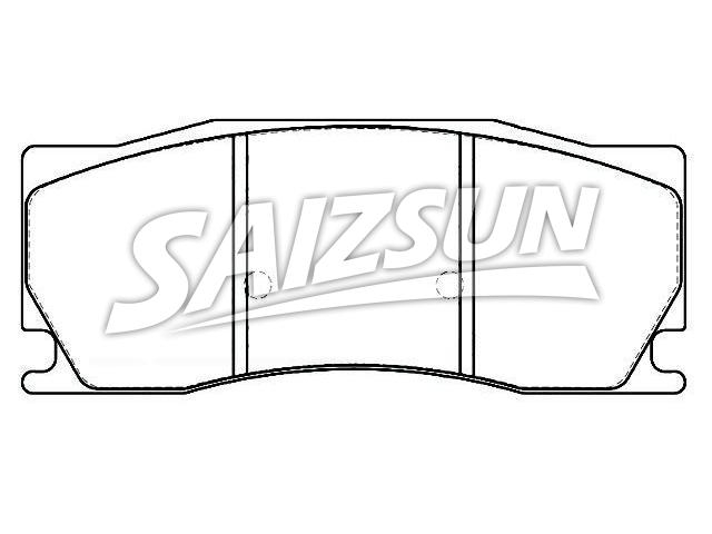 刹车片 Brake Pad Set:C2P15991