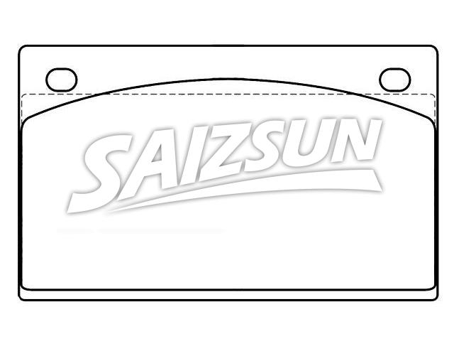刹车片 Brake Pad Set:CD6396