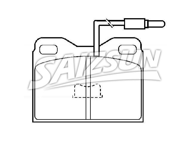 刹车片 Brake Pad Set:95588903