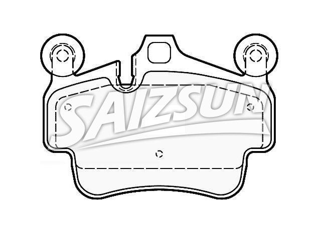 刹车片 Brake Pad Set:997.351.939.02