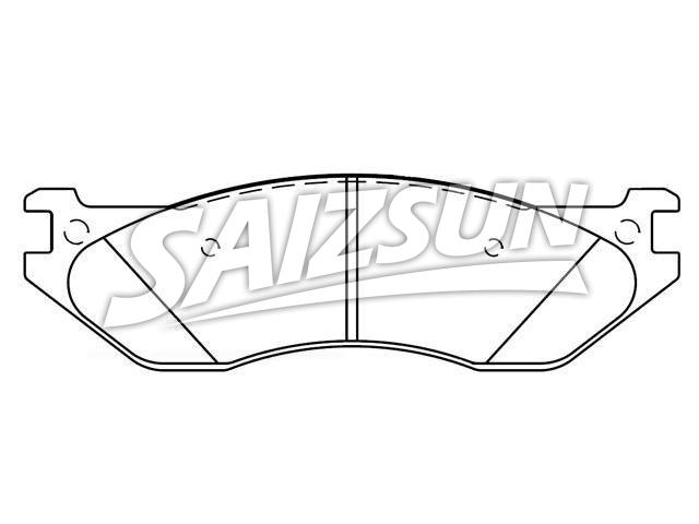 刹车片 Brake Pad Set:05139733AA