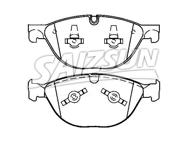 刹车片 Brake Pad Set:C2D3801