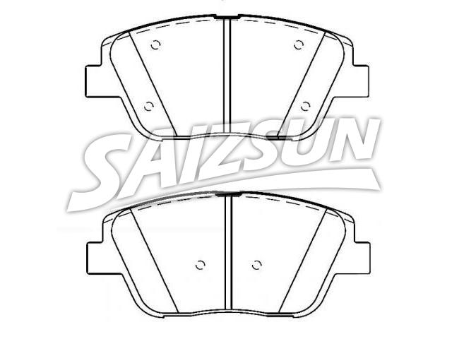 刹车片 Brake Pad Set:58101-3QA10