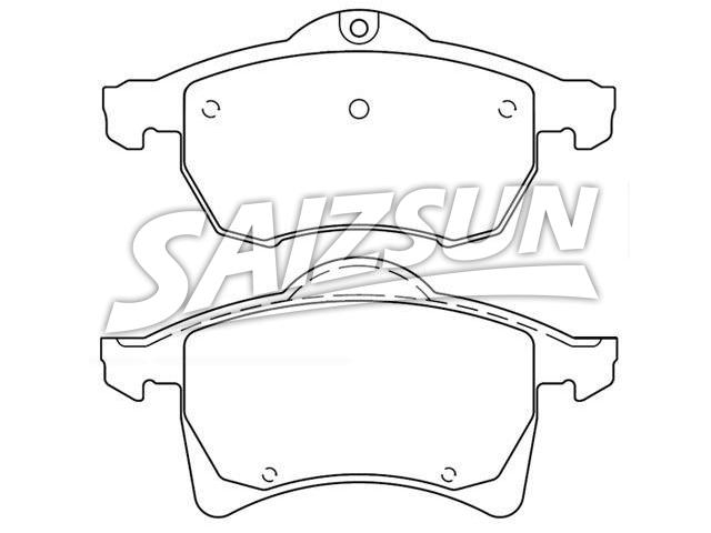 刹车片 Brake Pad Set:104306