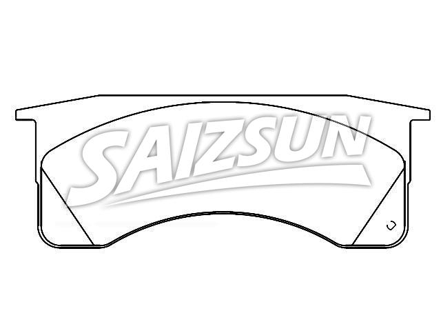 刹车片 Brake Pad Set:19206117