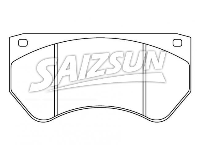 刹车片 Brake Pad Set:93225358