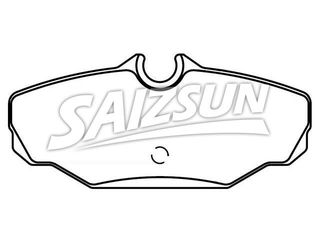 刹车片 Brake Pad Set:93209401