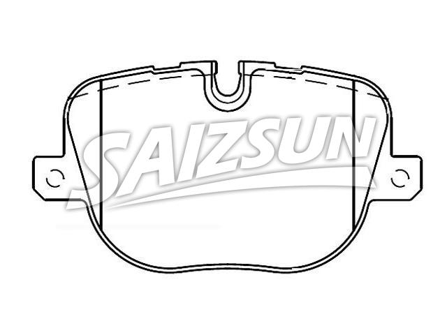 刹车片 Brake Pad Set:LR015577