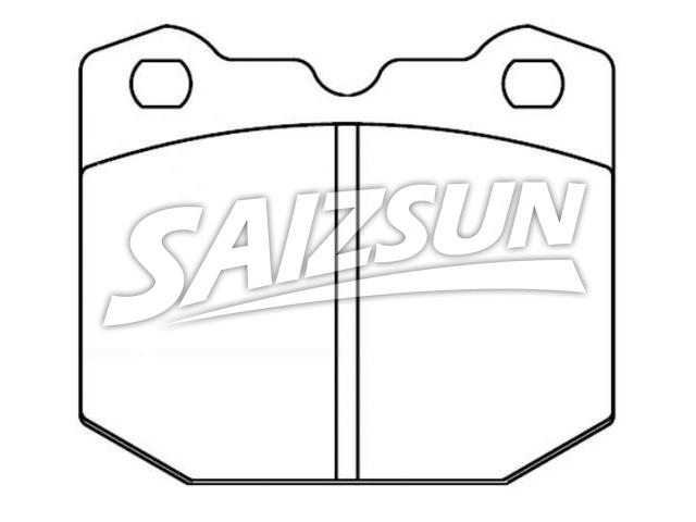 刹车片 Brake Pad Set:D513-7043
