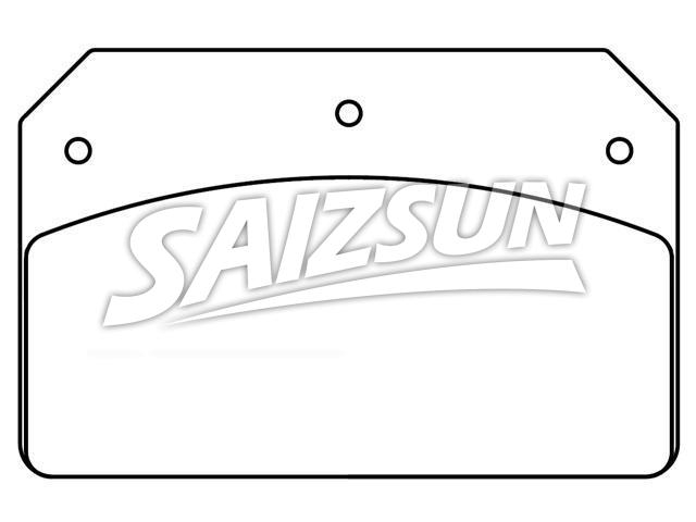 刹车片 Brake Pad Set:DR1-8350