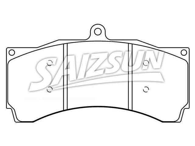 刹车片 Brake Pad Set:D1238-8356