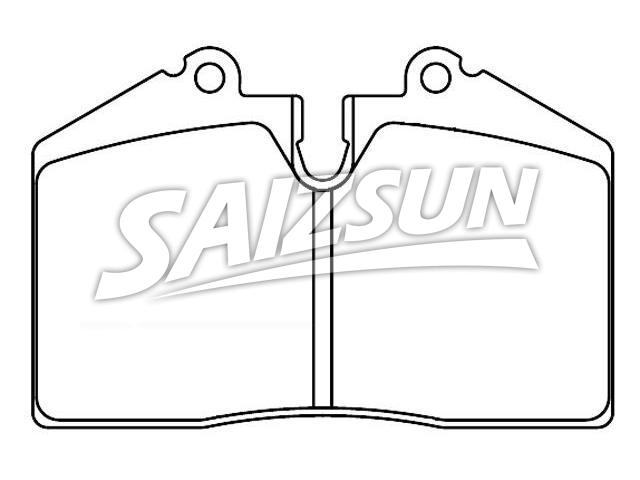 刹车片 Brake Pad Set:D446-7326