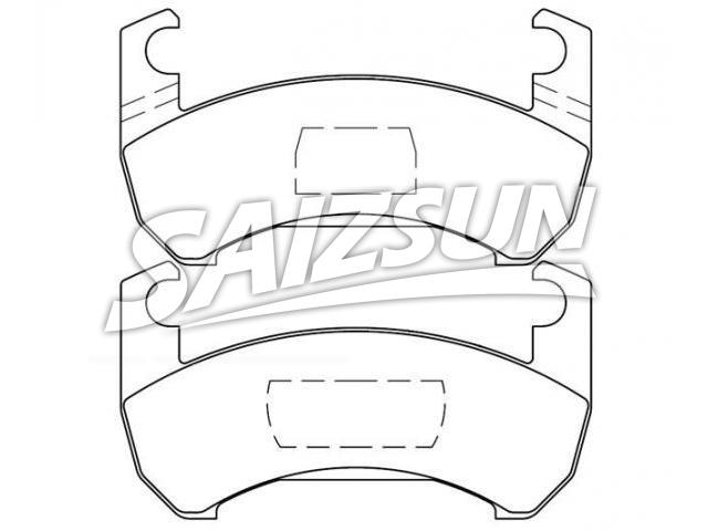 刹车片 Brake Pad Set:1154650
