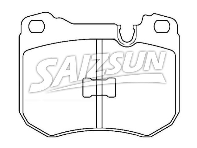 刹车片 Brake Pad Set:944 351 951 01