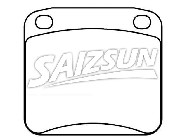 刹车片 Brake Pad Set:D128-7060