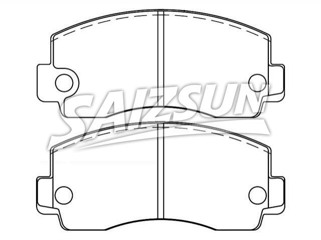 刹车片 Brake Pad Set:04491-14052