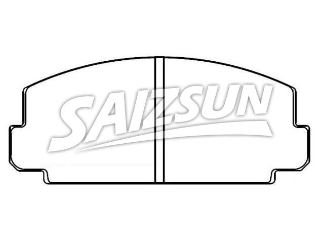 刹车片 Brake Pad Set:D48-785