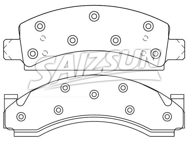 刹车片 Brake Pad Set:15649295