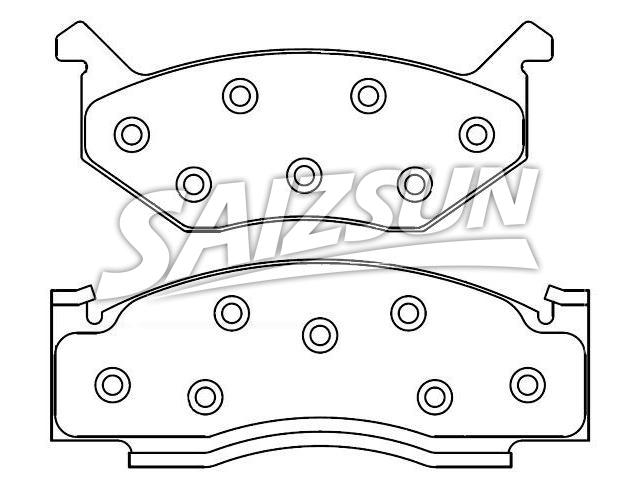 刹车片 Brake Pad Set:4049677