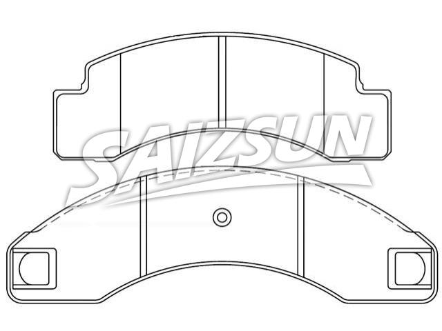 刹车片 Brake Pad Set:D155-7085