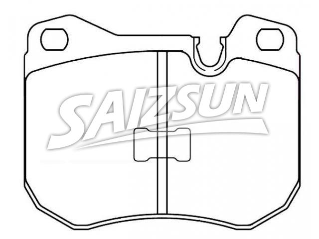 刹车片 Brake Pad Set:D251-7159