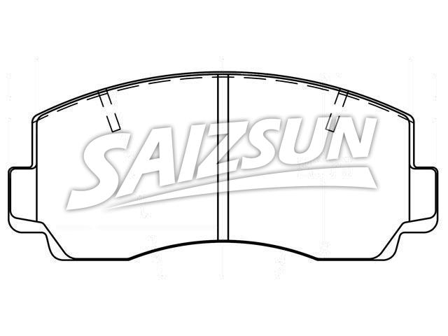 刹车片 Brake Pad Set:D195-7118