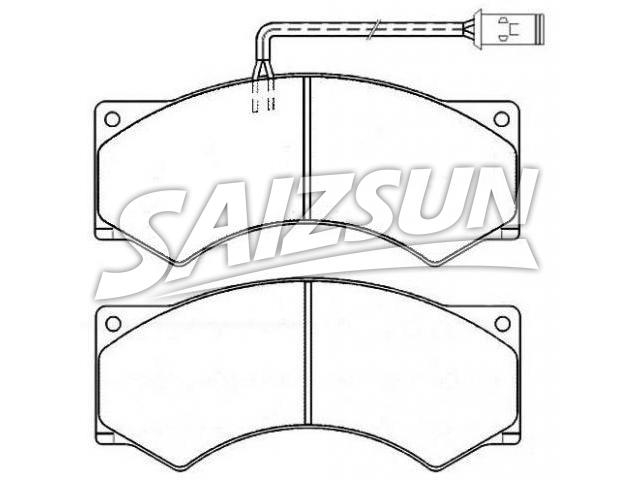 刹车片 Brake Pad Set:1906070