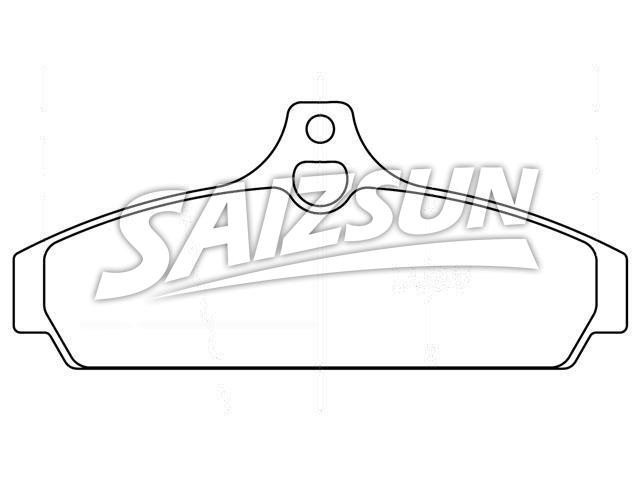 刹车片 Brake Pad Set:D216-7137