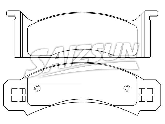 刹车片 Brake Pad Set:D12-768