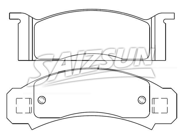 刹车片 Brake Pad Set:D14-769