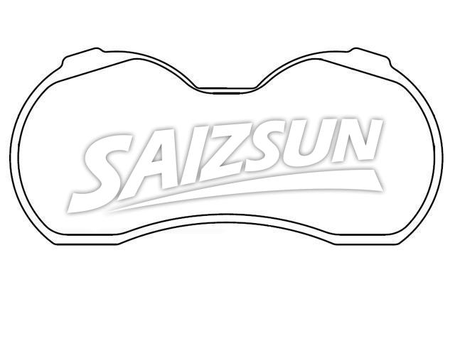 刹车片 Brake Pad Set:D19-751