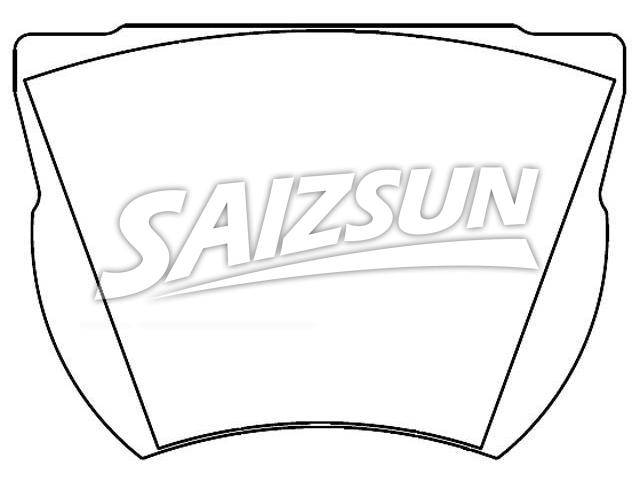 刹车片 Brake Pad Set:D63-706