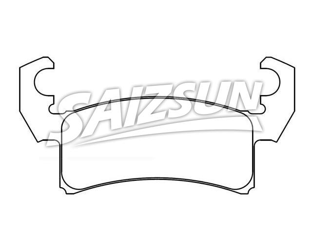 刹车片 Brake Pad Set:D35-778