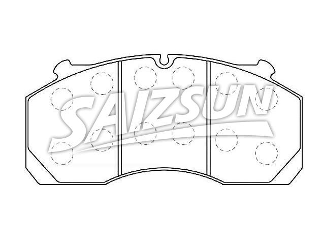 刹车片 Brake Pad Set:254625