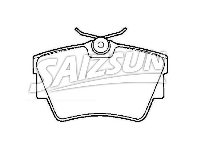 刹车片 Brake Pad Set:77 01 054 772