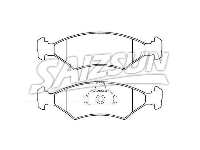 刹车片 Brake Pad Set:1 042 688