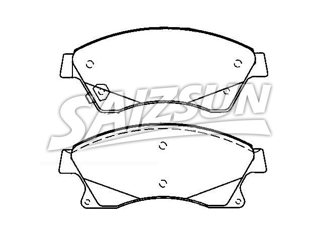 刹车片 Brake Pad Set:542120