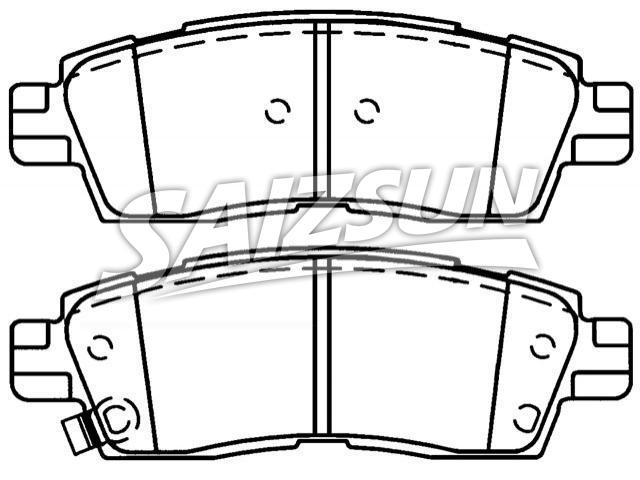 刹车片 Brake Pad Set:20882340
