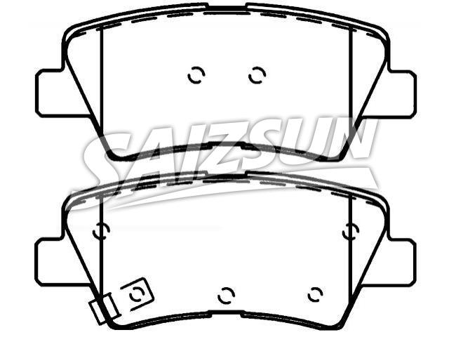 刹车片 Brake Pad Set:58302-3XA30