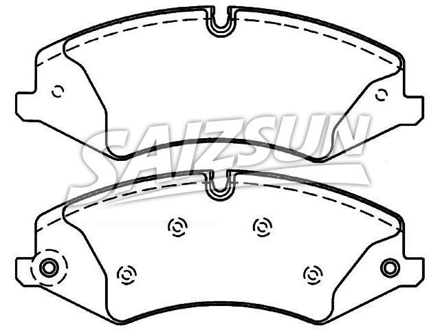 刹车片 Brake Pad Set:LR021253