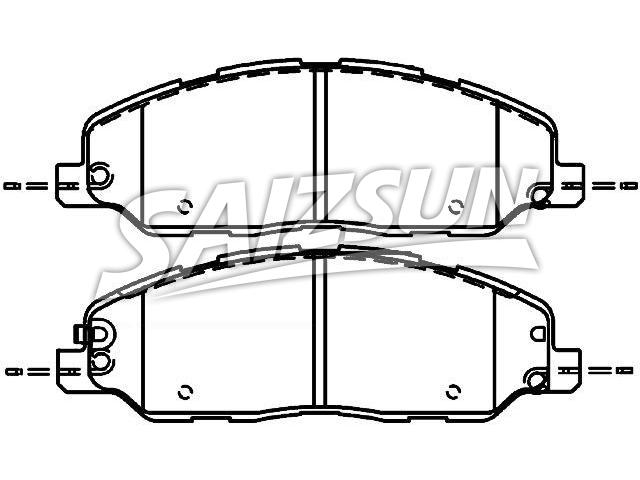 刹车片 Brake Pad Set:BR3Z-2001-B