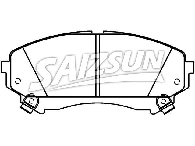 刹车片 Brake Pad Set:25958115