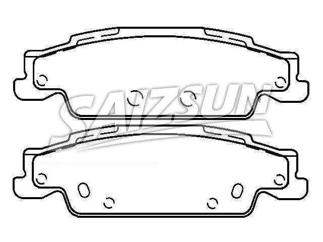 刹车片 Brake Pad Set:89060372