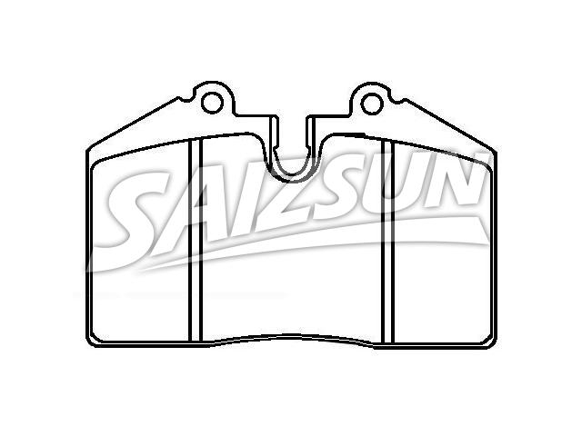 刹车片 Brake Pad Set:70000882