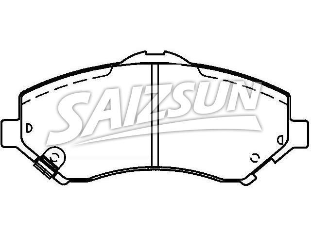 刹车片 Brake Pad Set:68093323AA