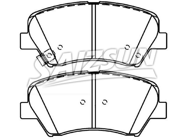 刹车片 Brake Pad Set:58101-3XA00