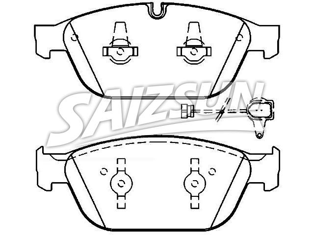 刹车片 Brake Pad Set:4H0 698 151 H